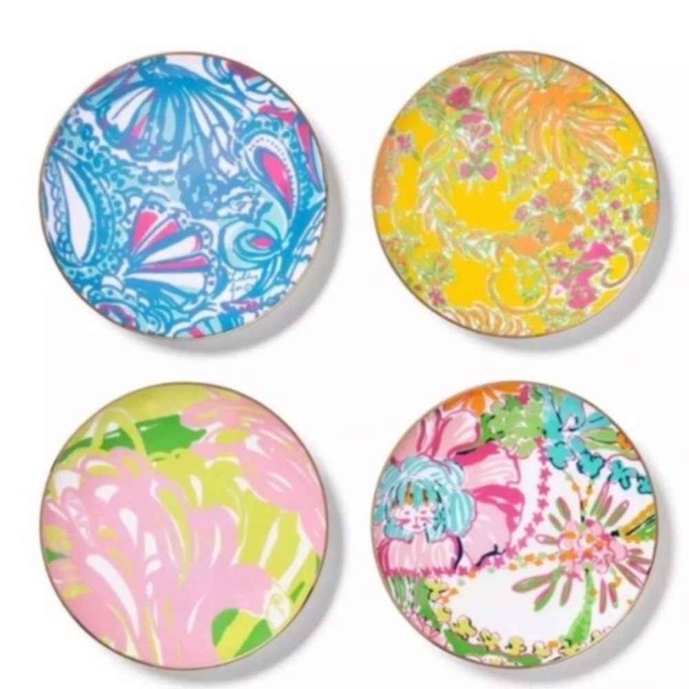 Lilly Pulitzer For Target Appetizer Plates NWT